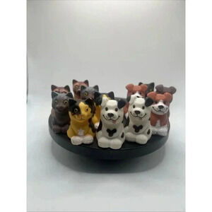 Finger Puppets Cats Dogs set of 12 stocking stuffers Christmas gifts preschool